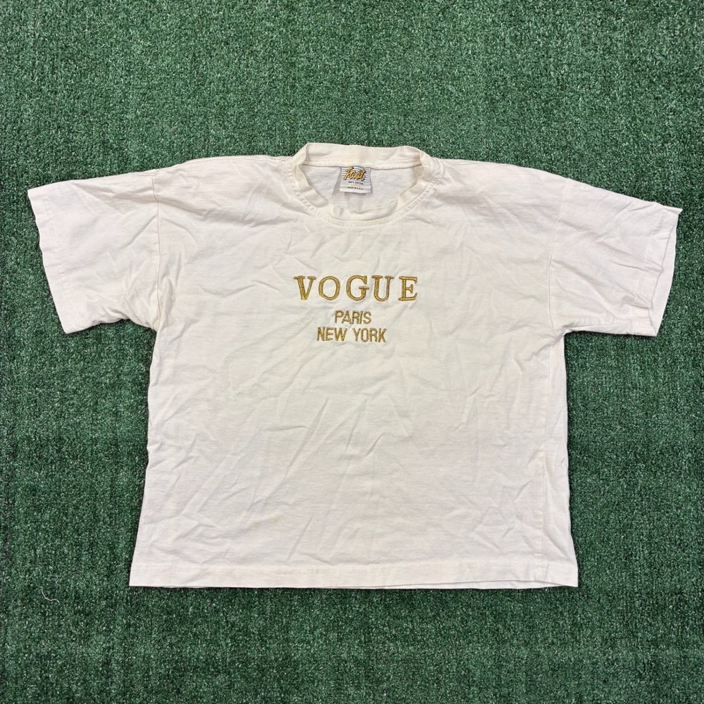 Vintage 90's Fast Vogue Paris New York T-shirt